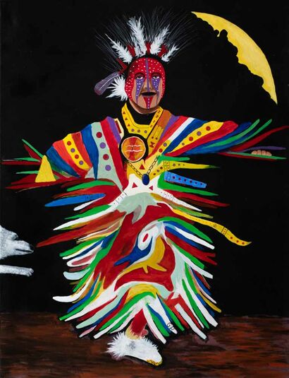 Pow wow - a Paint Artowrk by PGoubeau