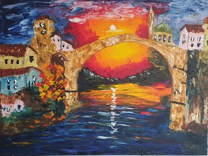 Stari Most - A Paint Artwork by Macmod