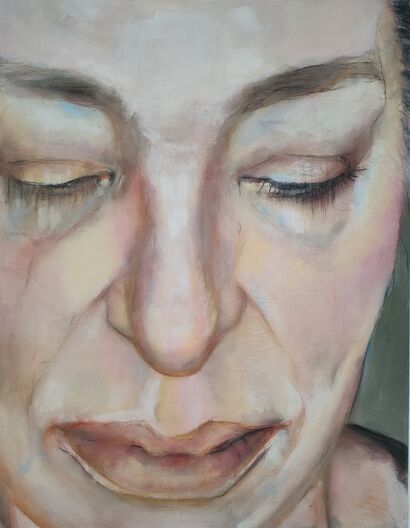 Tristezza - Sadness - a Paint Artowrk by Sara Speri