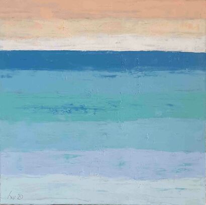 Environments #188 Sea Breeze - a Paint Artowrk by Shalev Mann