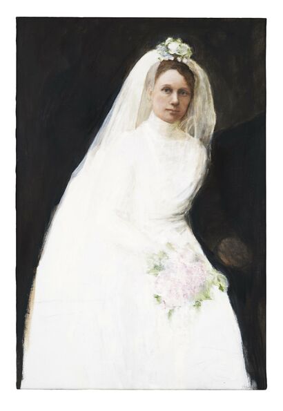 The bride - a Paint Artowrk by Pia  Forsberg