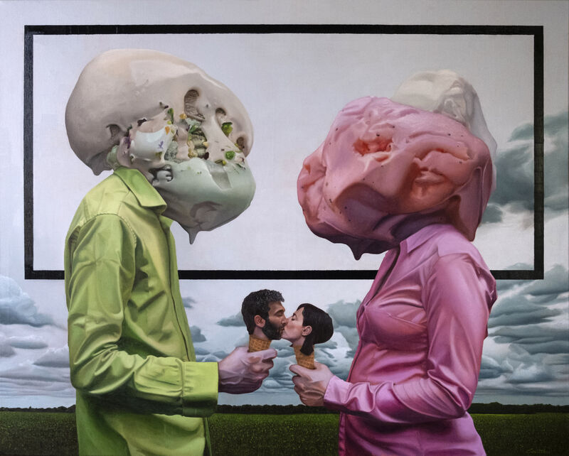 Il gusto del bacio - a Paint by Michele Giustolisi