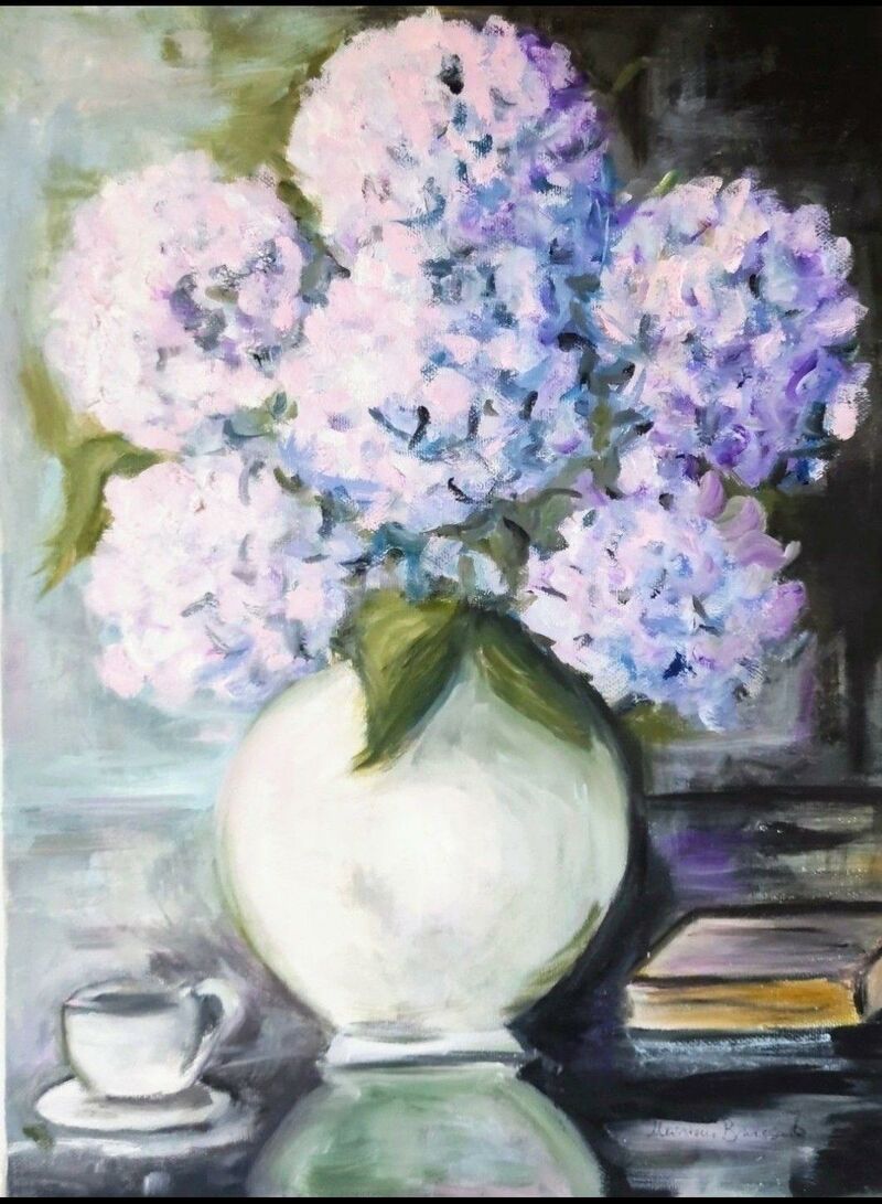 Ortensie - a Paintings by Brumy