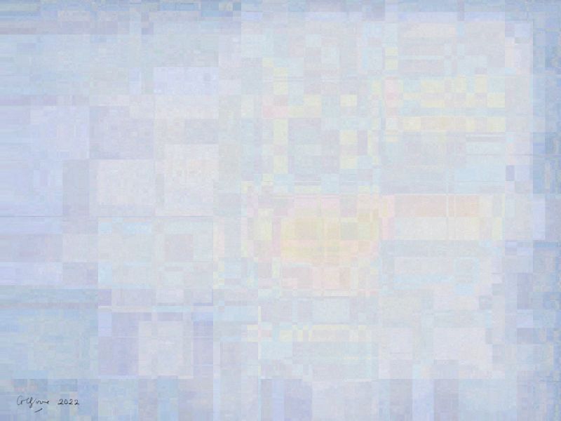 Light over Waterloo - a Digital Graphics and Cartoon by Graeme Boore