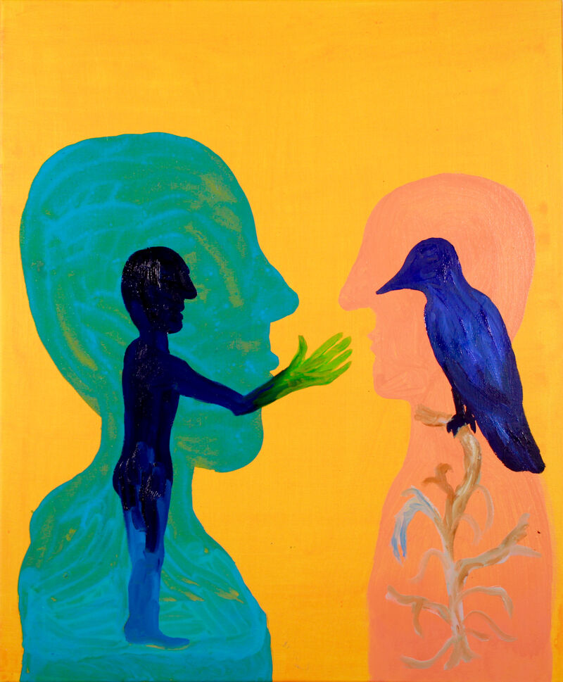 Contact - a Paintings by Matthias Glatzel