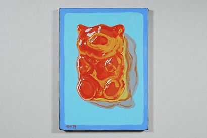 Gummy Bear – Orange - a Paint Artowrk by HsunArt