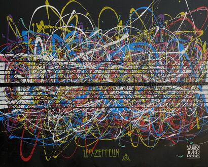 Led Zeppelin space - A Paint Artwork by ALEX.MUDR
