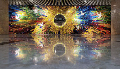 Shining in Wisdom and Glory - a Urban Art Artowrk by Kuo-Hsiang Kuo