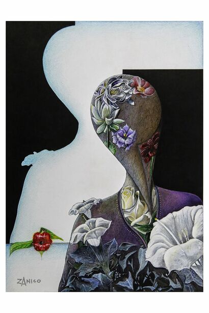 Bacio tra il Cielo e il Mare - a Paint Artowrk by Zanico