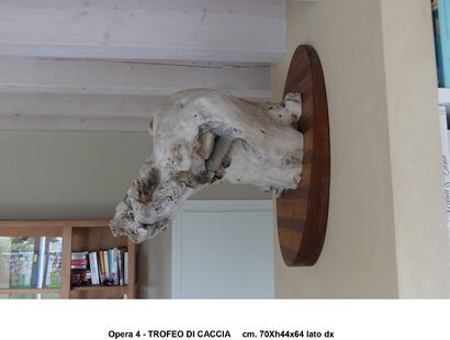 TROFEO DI CACCIA - A Sculpture & Installation Artwork by Fabio Molo