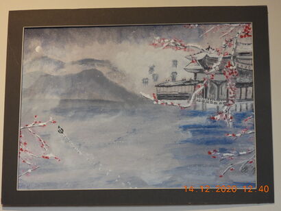 Japanese Mist - A Paint Artwork by Eric Cannell