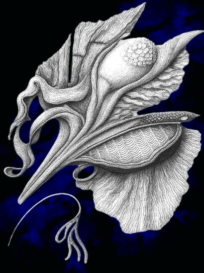 Souffle Ultime - a Digital Graphics and Cartoon Artowrk by Caroline Andrieu