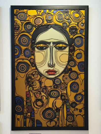 Soul in the golden Room - a Sculpture & Installation Artowrk by jochen krobath