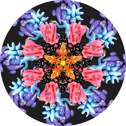 Kaleidoscope. Dome - a Video Art Artowrk by Sasha Frolova