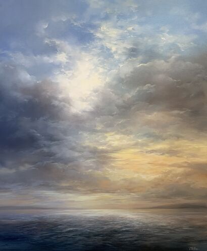 Clouds - A Paint Artwork by Tatiana Shitikova