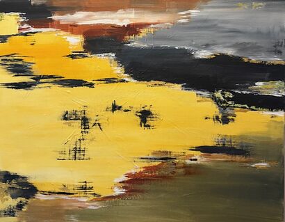 The Breath of Scorched Lands - a Paint Artowrk by IZA