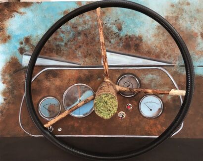 Untidlet - a Paint Artowrk by Denise Ackermann