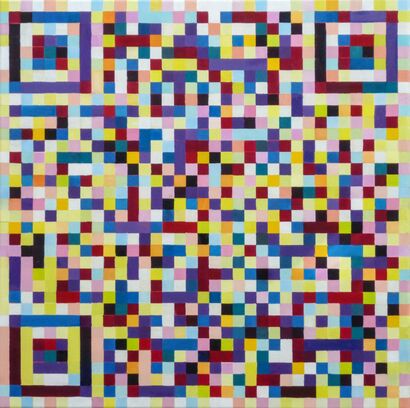 QR 04- the evenig of the following day - a Paint Artowrk by Thomas de Leliwa