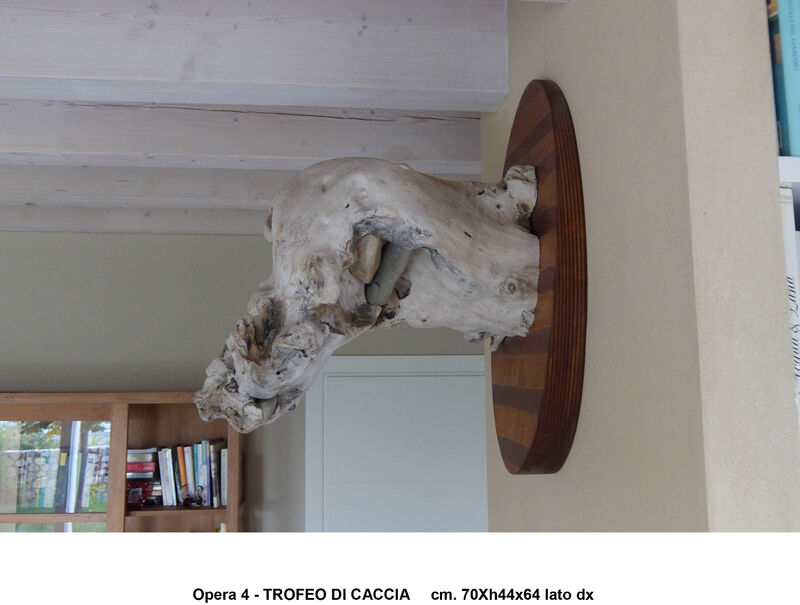 TROFEO DI CACCIA - a Sculpture & Installation by Fabio Molo