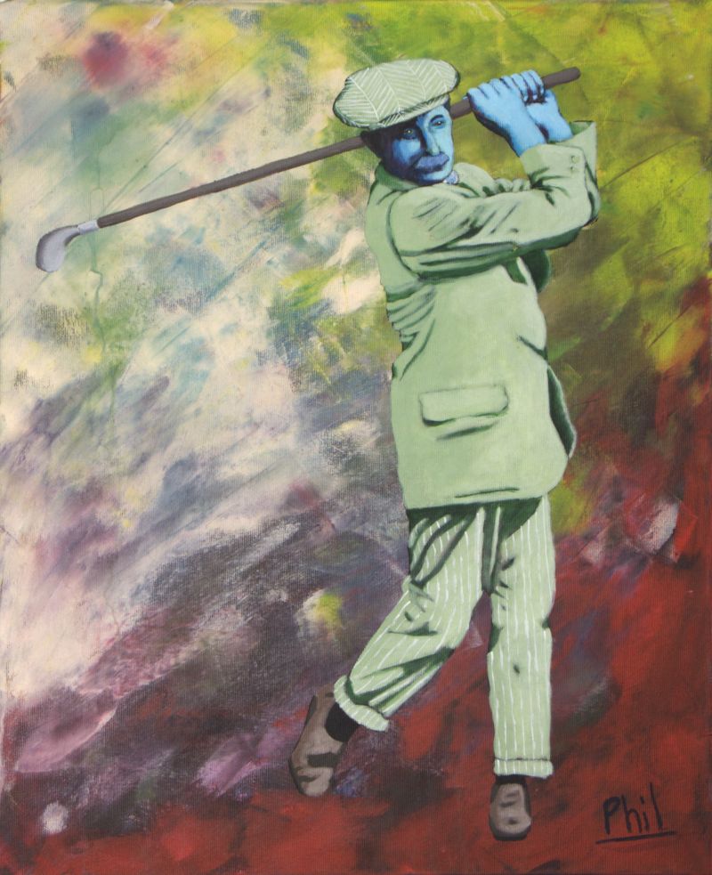 Harry Vardon - a Paintings by Phil