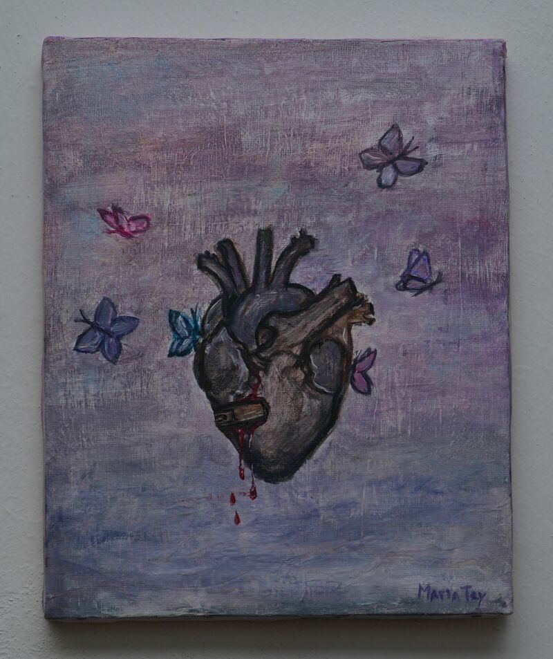 Healing - a Paint by Maria Tey