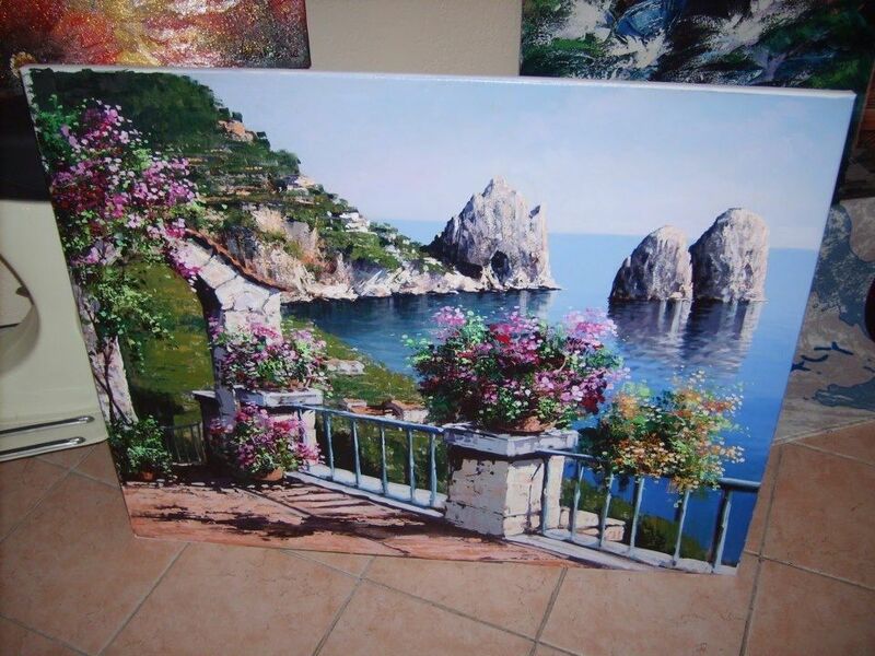 Capri  - a Paint by Ugo gizza 