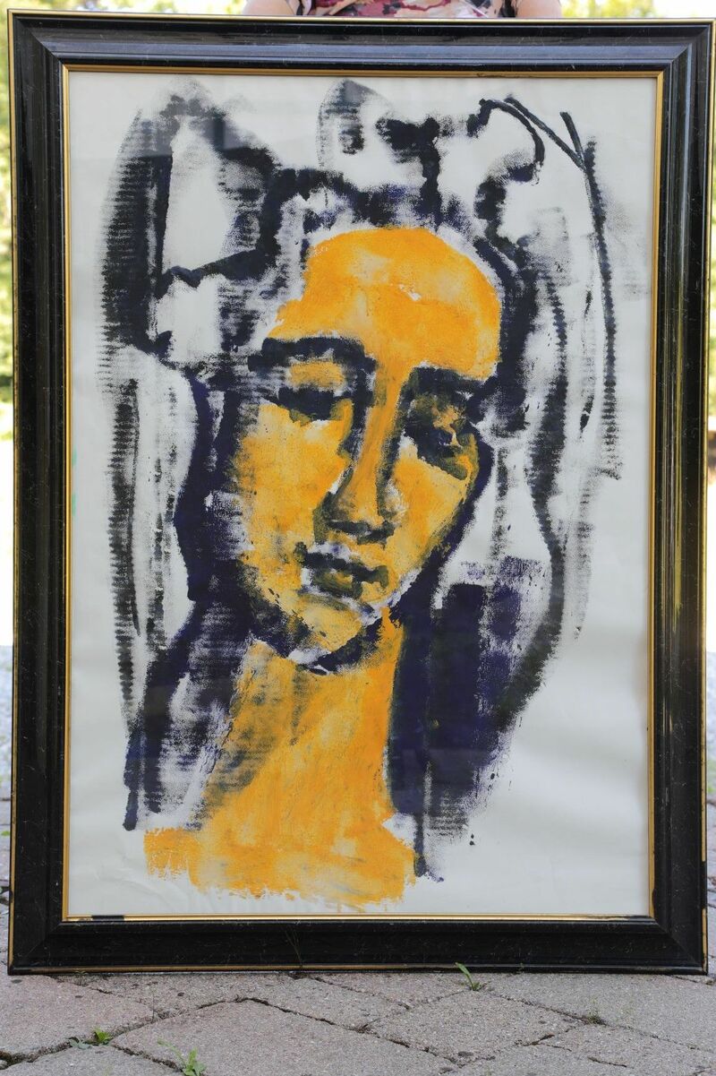 Portrait Jaune - a Paint by Stefanie Speermann