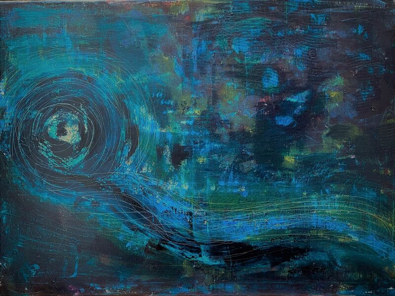 flow - a Paint by Angelika Lukesch