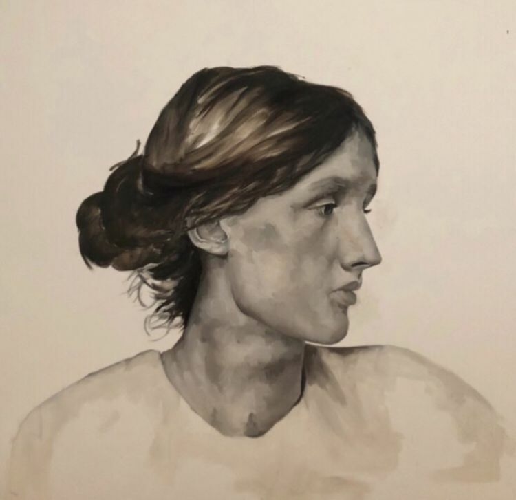 Virginia - a Paint by cristina davoli