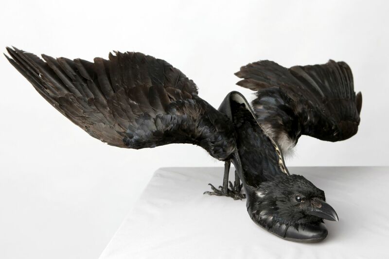 Come, black bird... - a Sculpture & Installation by ERa