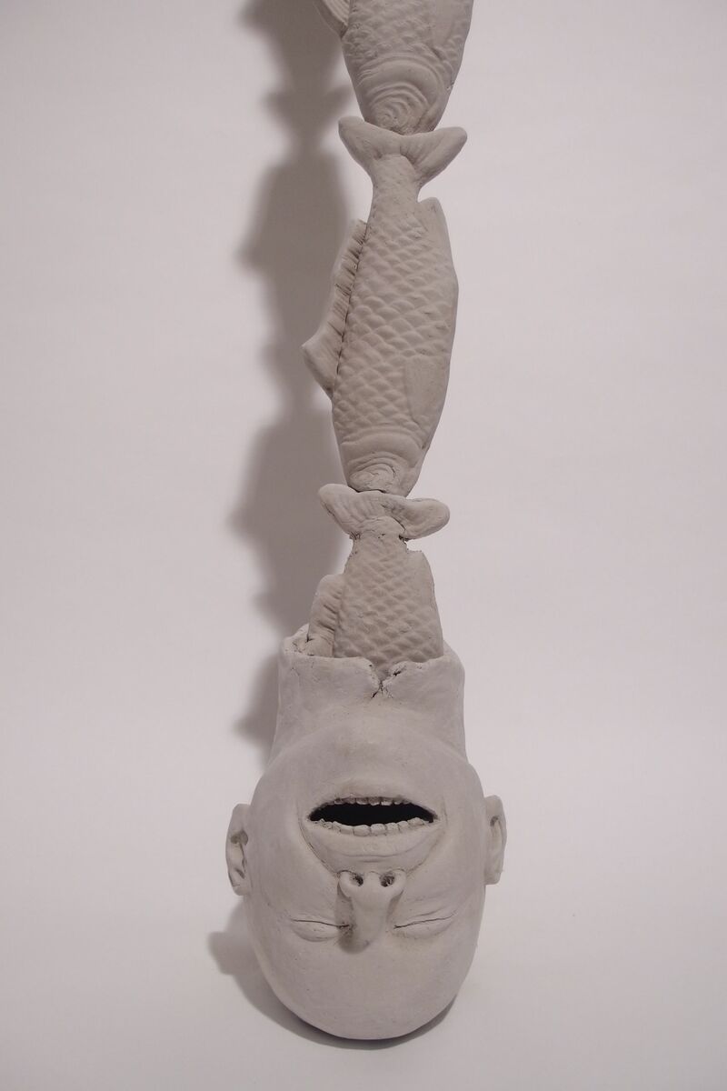 Head fish - a Sculpture & Installation by sabatier camille