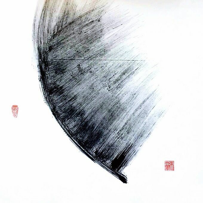 Ink 1 - a Paint by Lijun Zhang
