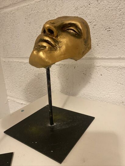 Golden sleeper - A Sculpture & Installation Artwork by Orane Verdier