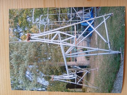 Tight Rope Dance Installation - a Sculpture & Installation Artowrk by RINUS  Rossewij 