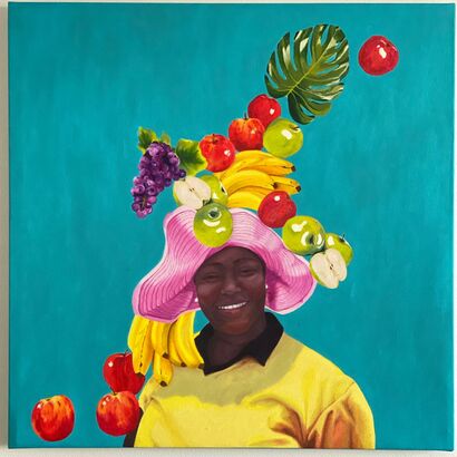 CARIBBEAN FRUITS - A Paint Artwork by Jessie