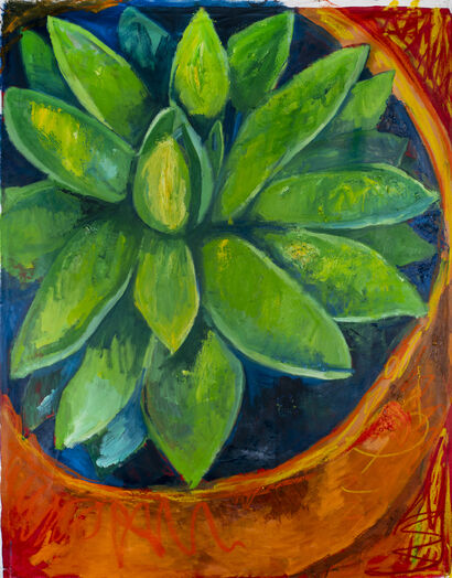 Untitled #5 - a Paint Artowrk by Darren  Singer