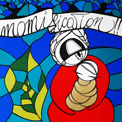 Momification - a Paint Artowrk by Chiara Todero