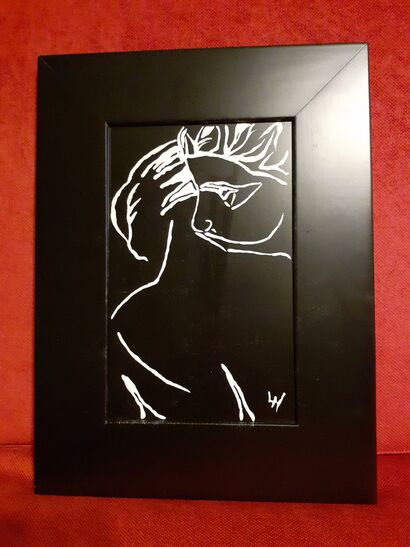 L\' ABBRACCIO  - a Paint Artowrk by Lauretta Negri