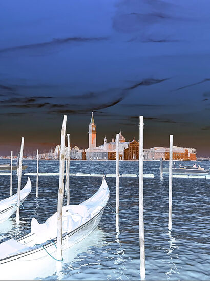 Dark Venice - A Photographic Art Artwork by Tony Ronchi