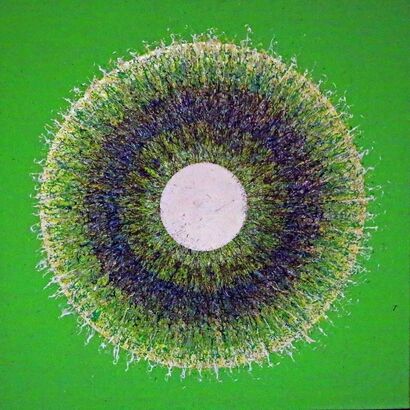 Green Epicntrum Multicolor - a Digital Art Artowrk by Picz Jaremi