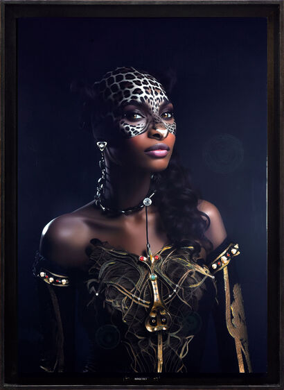 Bastet - a Digital Graphics and Cartoon Artowrk by Rudy DeBe