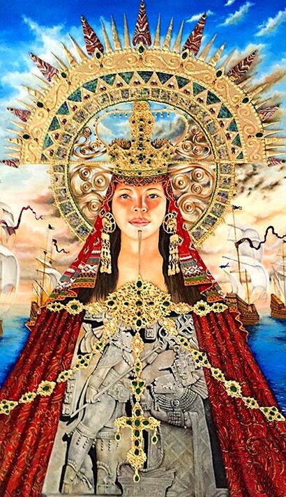 Madonna of the Atocha - A Paint Artwork by andrew prior