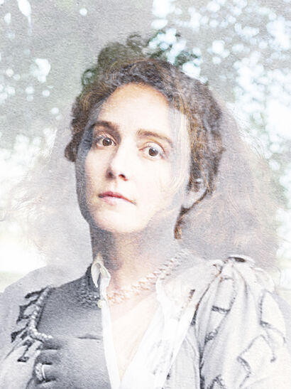 Face to Face-Elizabeth 1880 - A Photographic Art Artwork by Armelle Kergall