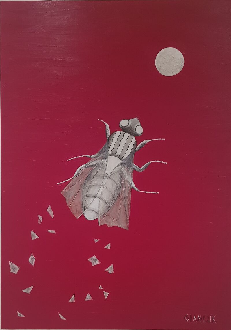 La mosca bianca - a Paint by Gianluk