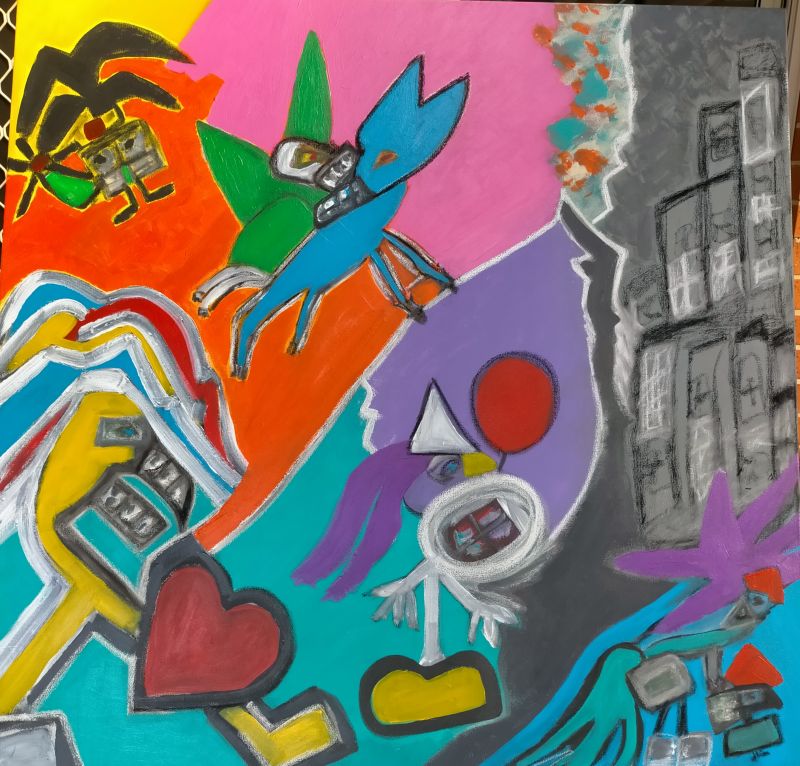 Beautiful chaos - a Paintings by Moisky 