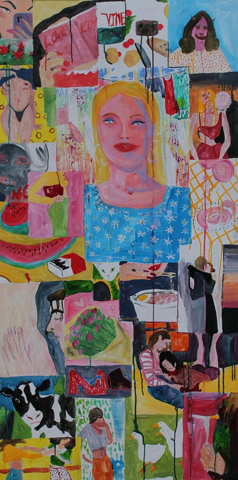 Oh, girls - a Paint by Anna Filippova-Shirokya