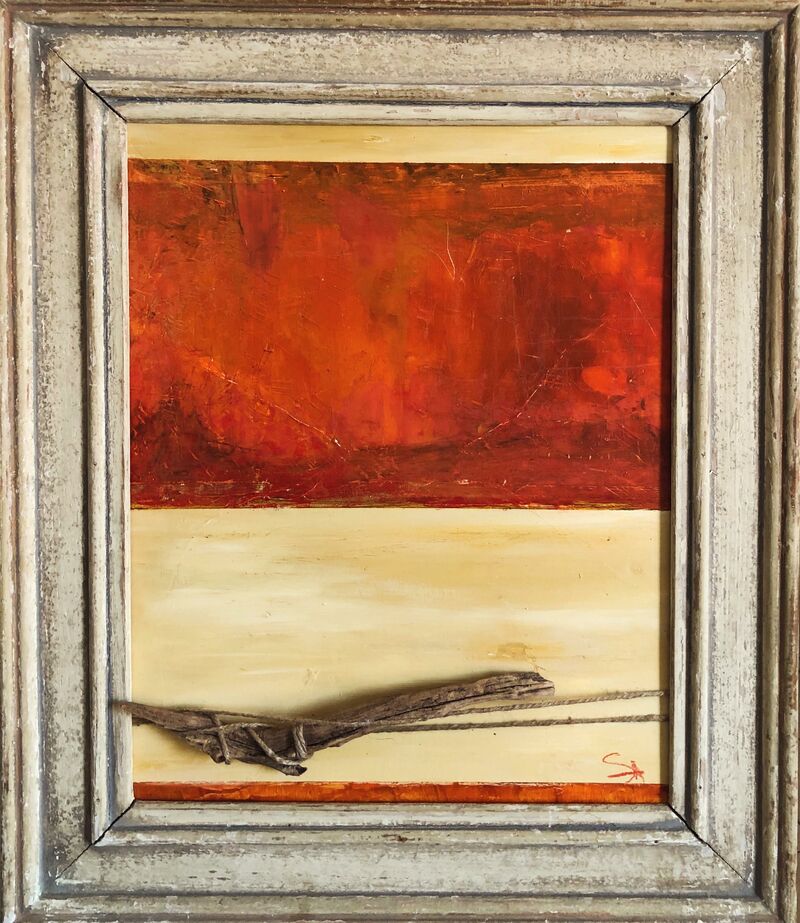 Arancione  - a Paintings by Sandra Galli Art