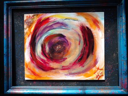 EYE OF STORM - A Paint Artwork by Gary Anderton