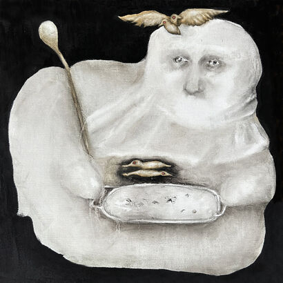 Untitled No.1 - A Paint Artwork by Lena Oczkowska