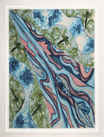 Obsession with nature I - Dragonfly - a Art Design Artowrk by Audrey  Lim